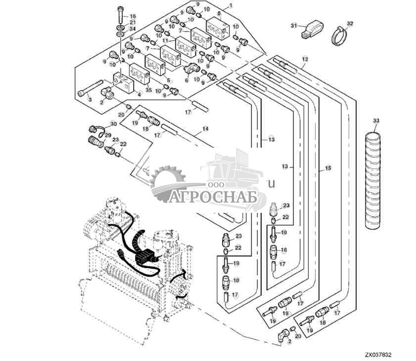 CENTRAL LUBRICATION SYSTEM (DISTRIBUTORS 